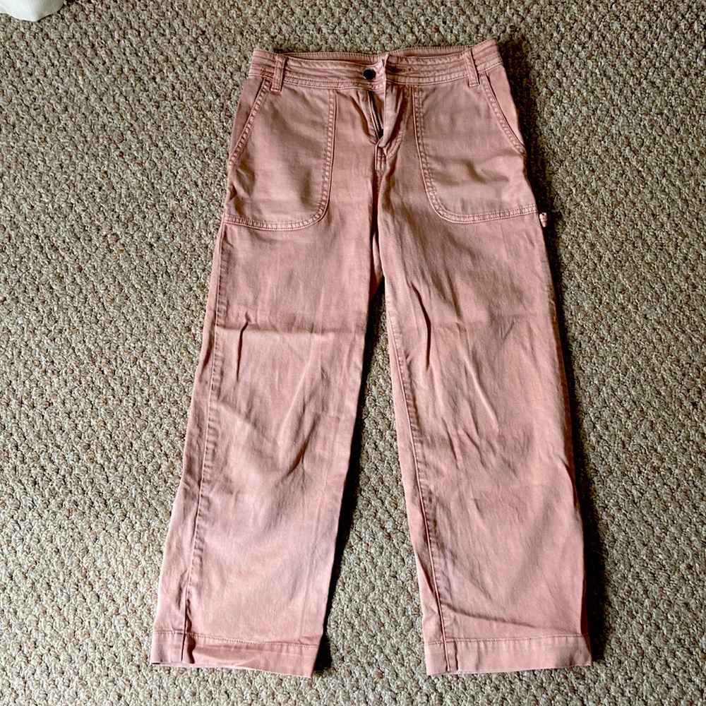 prAna Champagne Sancho Wide-Leg Crop Pants